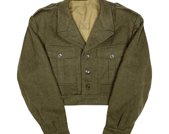 Vintage 1950s US Army Wool M-1950 Feild Jacket Coat Ike