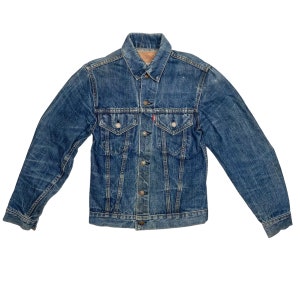 1960s Levi's Big E Trucker Denim Jacket - Small