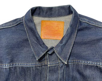 1990s Levi's LVC Selvedge Type 1 506XX Denim Jacket - M/L - Etsy