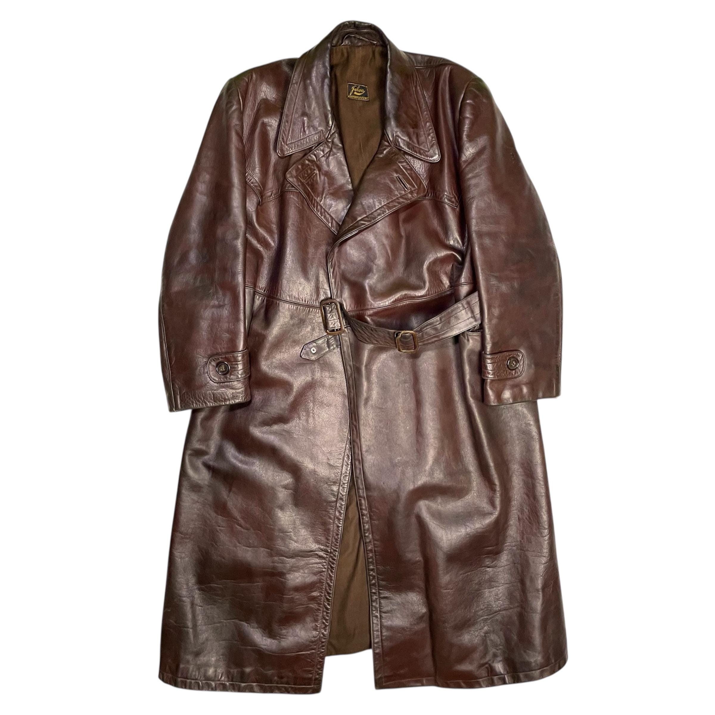 Ww2 german officer leather coat - Etsy 日本
