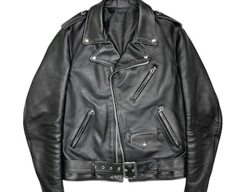 状態良好　90s USA製 Perfecto Brand オイルドジャケット　M 613MO | Soft Horween Horsehide Perfecto® Motorcycle Jacket