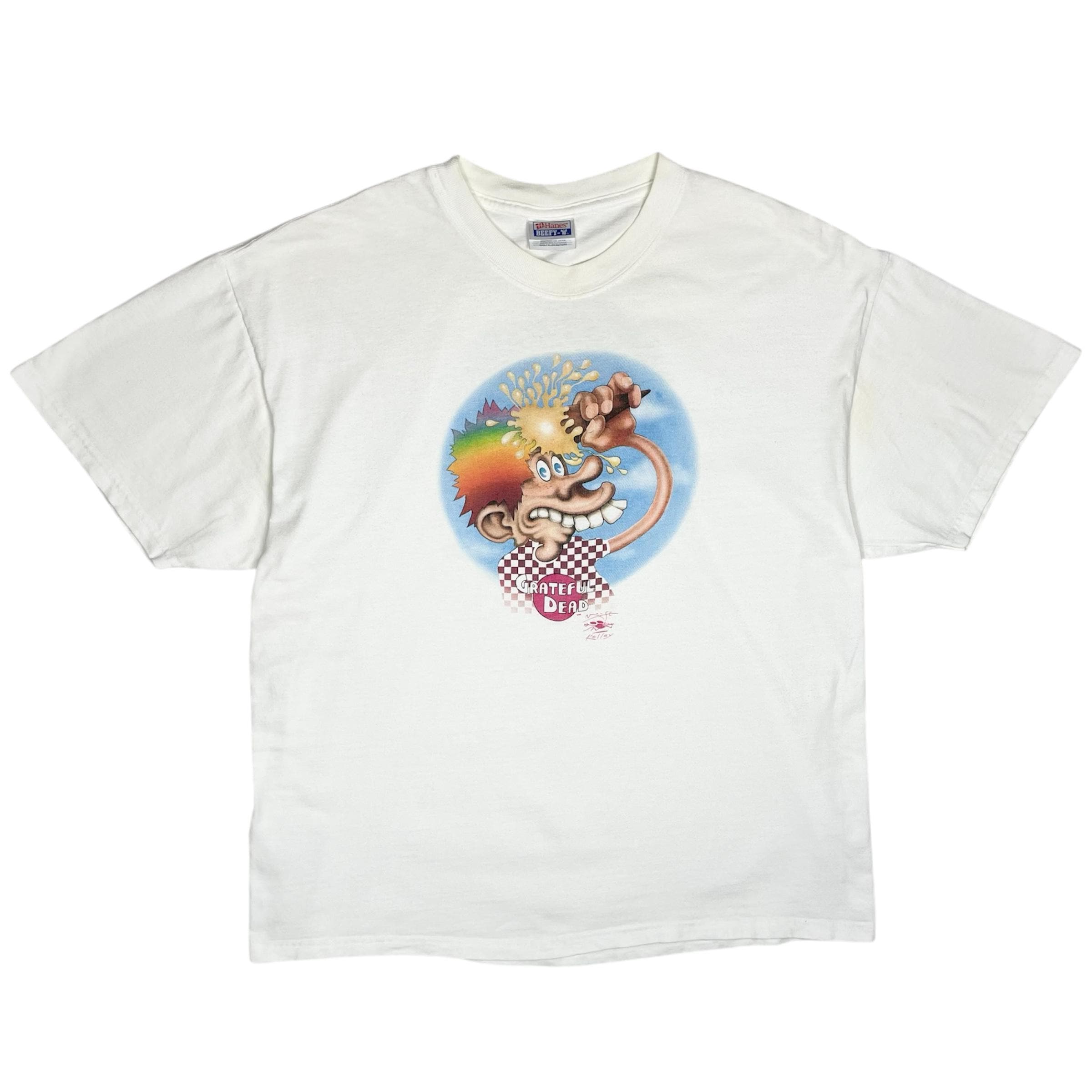 1990s Grateful Dead Ice Cream Head Tee - XL - Etsy