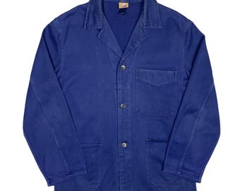60s Vintage German Moleskin Work Jacket 100% Cotton 403509 - Etsy