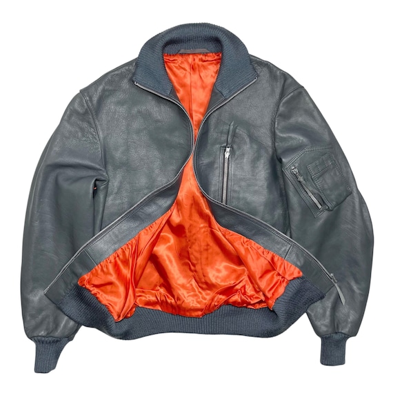 1960s West German Air Force Luftwaffe Leather Jacket - M/L - Etsy