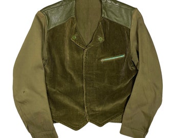 1940s Swedish Goatskin Hunting Jacket - Medium
