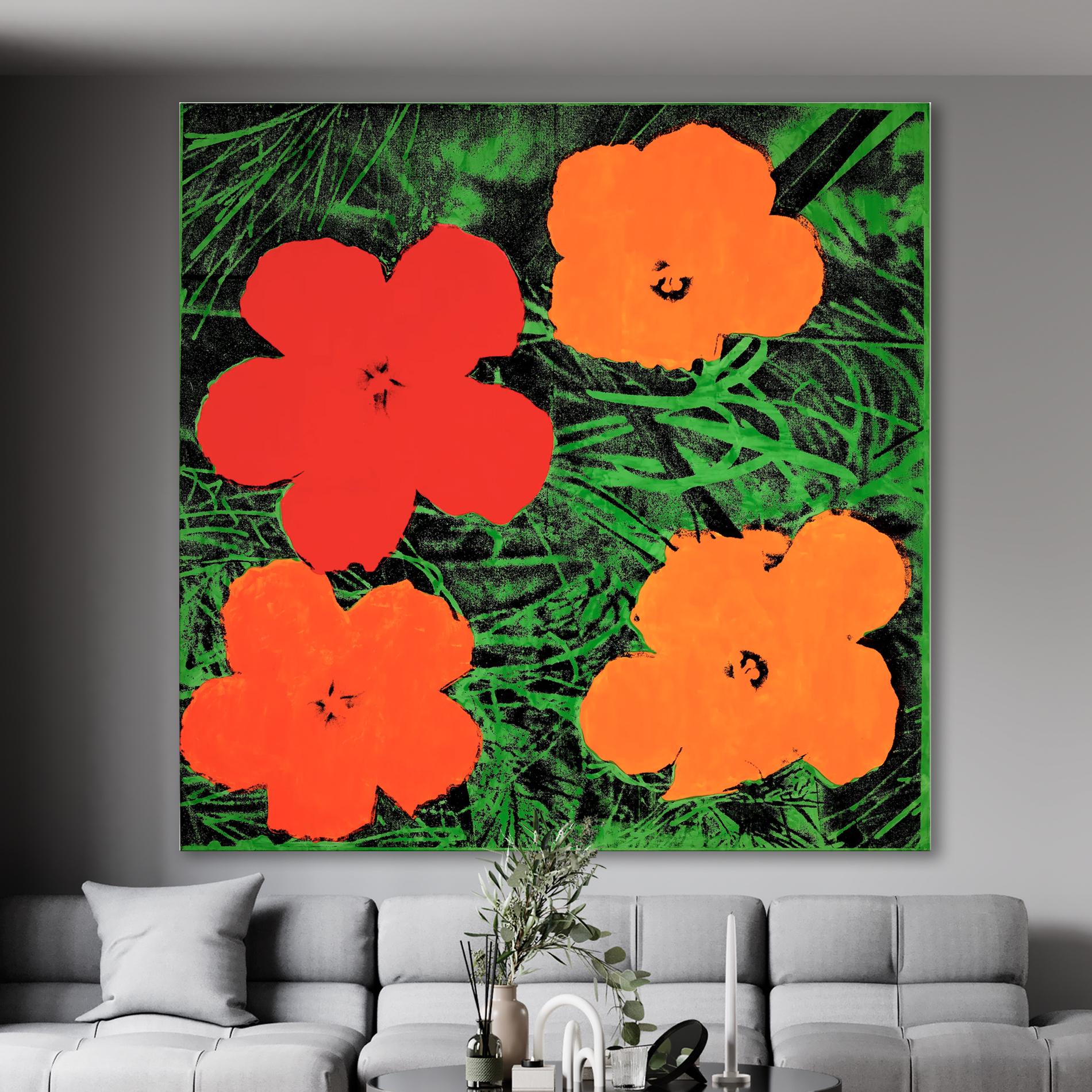 Andy warhol flowers - Etsy 日本