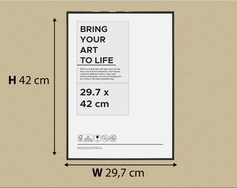 Aluminum frame for posters Wall Decor Living room decor, Wall Art Poster Set Housewarming gift