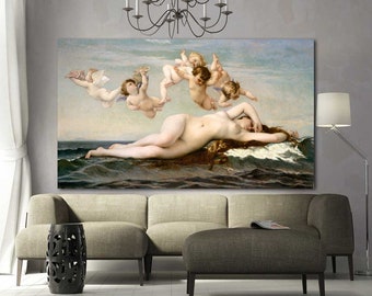 Venera, impression sur toile ou affiche d&#39;art mural pour le salon, impression d&#39;art classique, décoration murale moderne, cadeau de pendaison de crémaillère