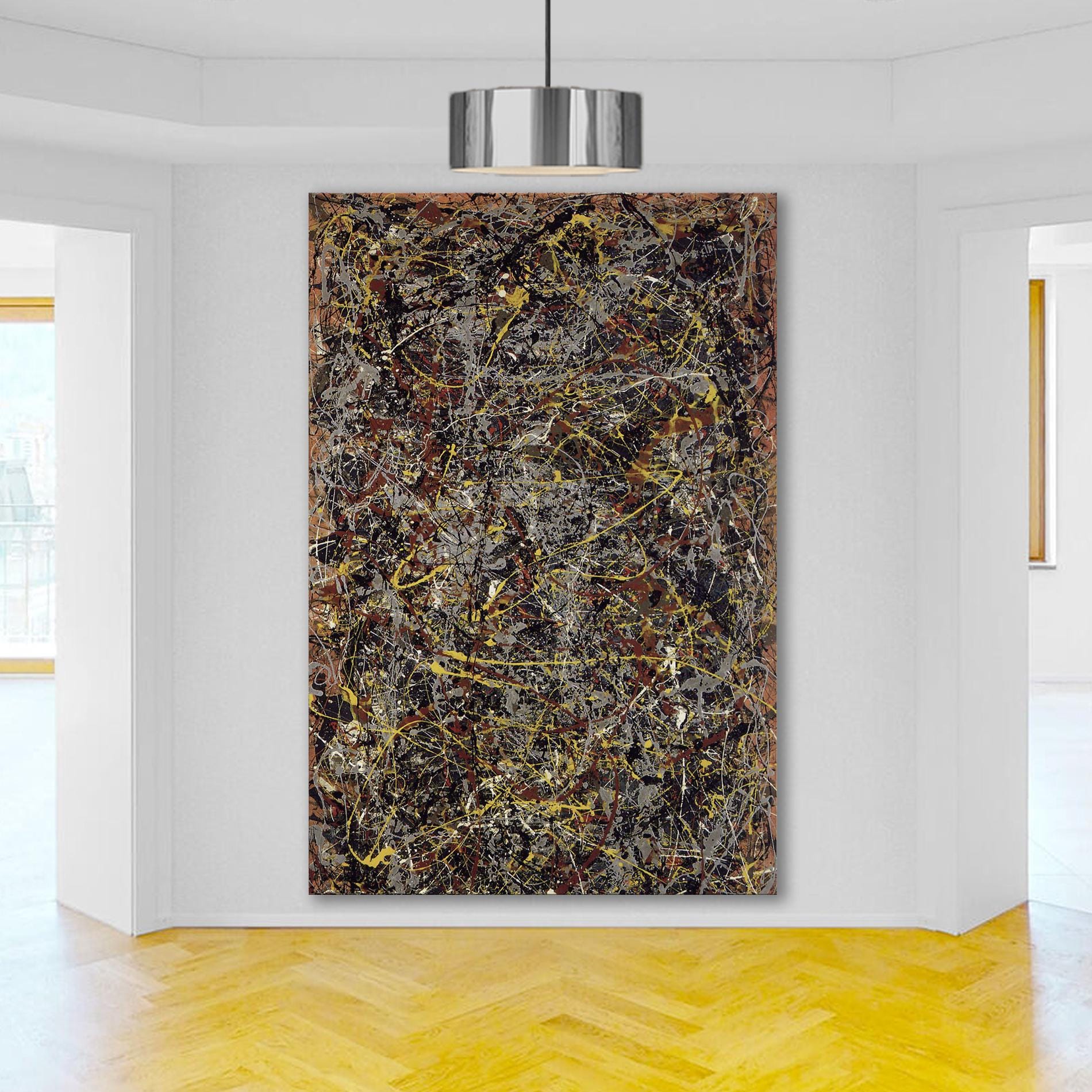 Jackson pollock number 5 - Etsy 日本