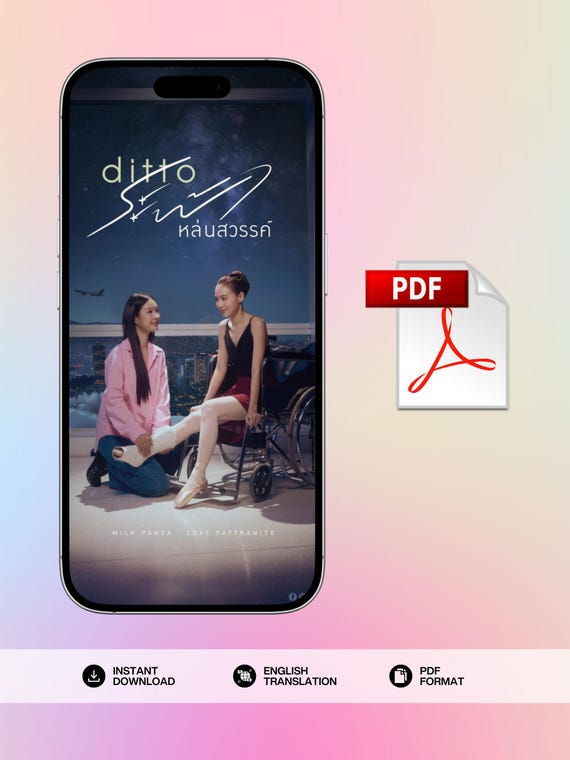 Ditto (English Version), Thai GL Novel, Instant Download (PDF)