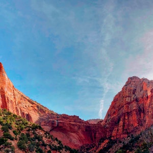 Zion National Park, Canyon Landscape Photography, National Park Digital Printable Art | Printable & Instant Download Digital Photo Art