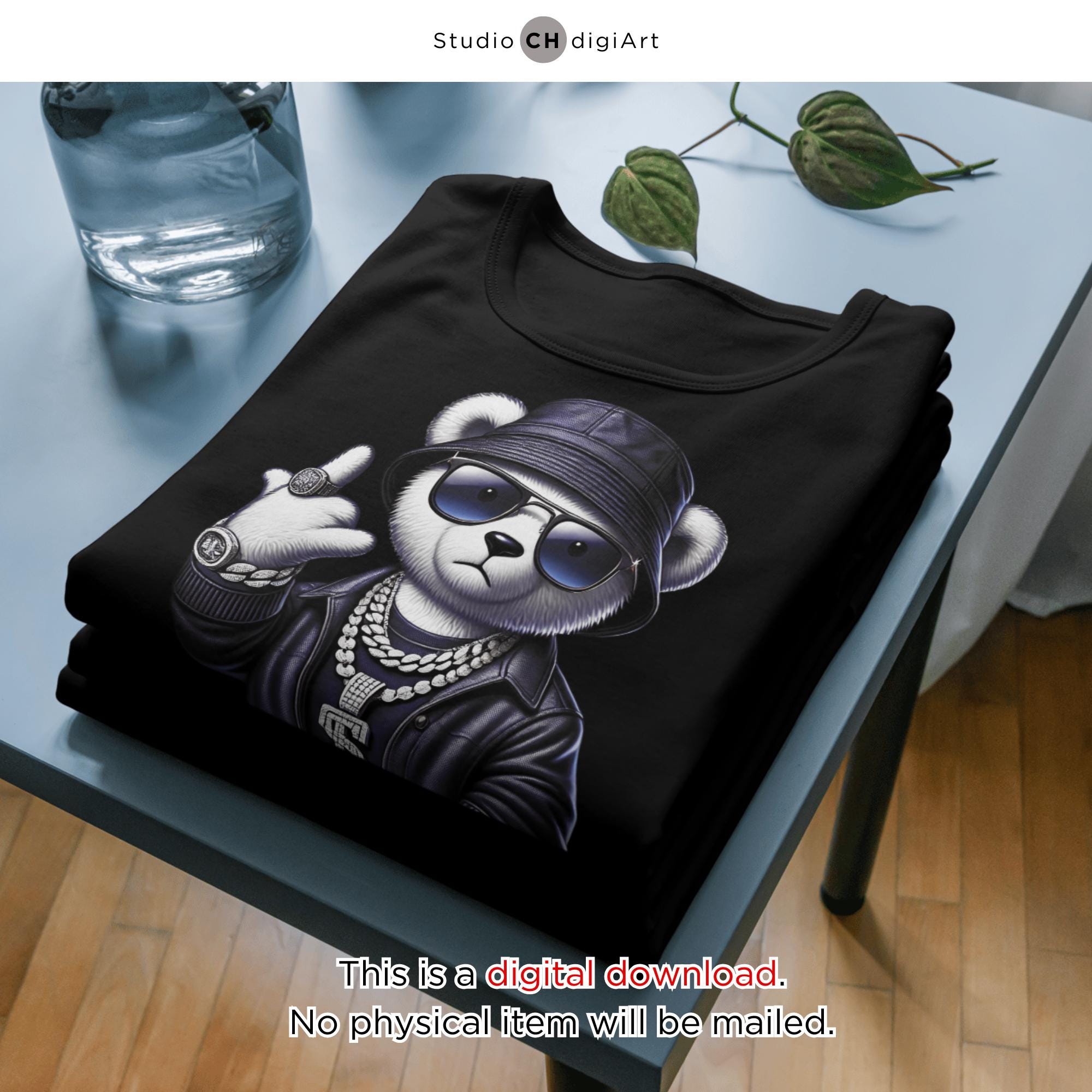 Hip Hop Bear Clipart, 3D Teddy Bear Clipart, Teddy Bear PNG, Hip Hop ...