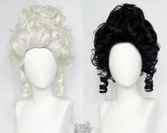 Cosplay, Marie Antoinette, Princess Wig, Curly, 2 Colors, For Cosplay Events