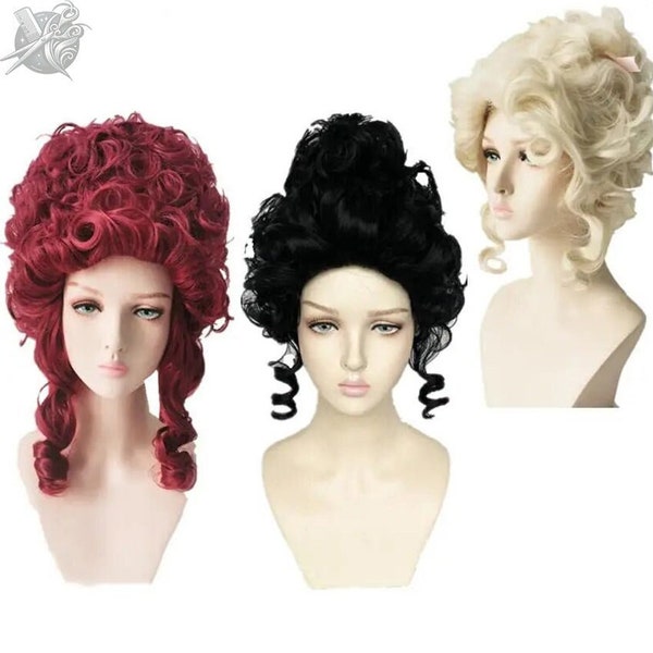 Cosplay, Marie Antoinette, Multiple Colors, Quality Wig, Versatile, For Cosplay Events