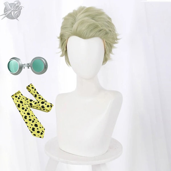 Anime, Cosplay, Kento Nanami, Perruque, Accessoires, Cravate, Lunettes, Soirées Cosplay, Pour Soirées Cosplay