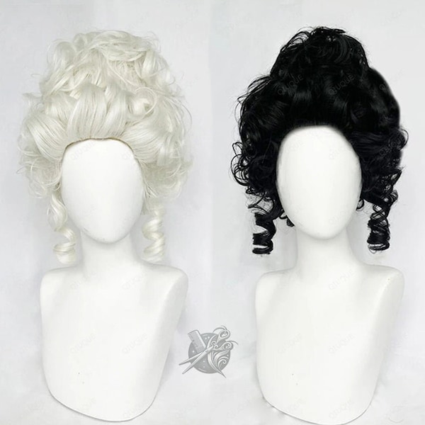 Cosplay, Marie Antoinette, Princess Wig, Curly, 2 Colors, For Cosplay Events