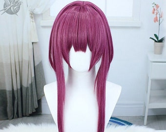 Game, Cosplay Wig, Kafka, Purple Wig, For Cosplay Events