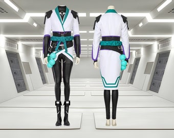 Cosplay Costume, Sage v2, Cosplay Costume, Wigs, Clothing, Uniform