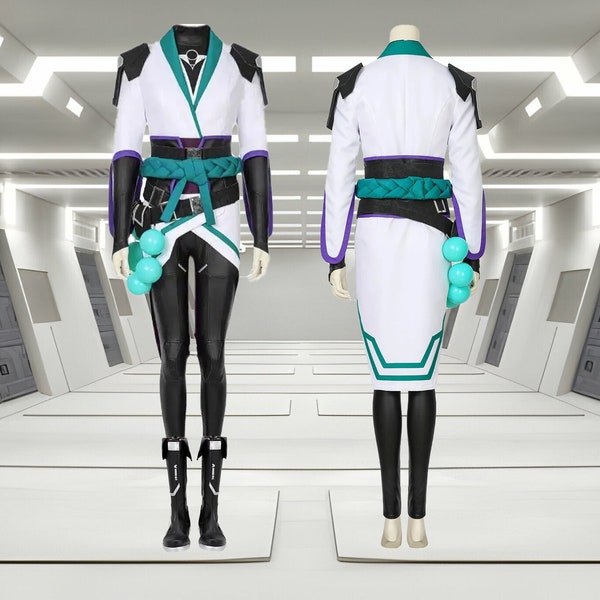 Cosplay Costume, Sage v2, Cosplay Costume, Wigs, Clothing, Uniform