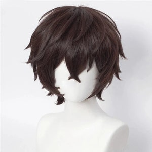 Anime, Cosplay, Osamu Dazai, Short Wig, Bandage, For Cosplay Events, For Cosplay Events Dazai Osamu Wig