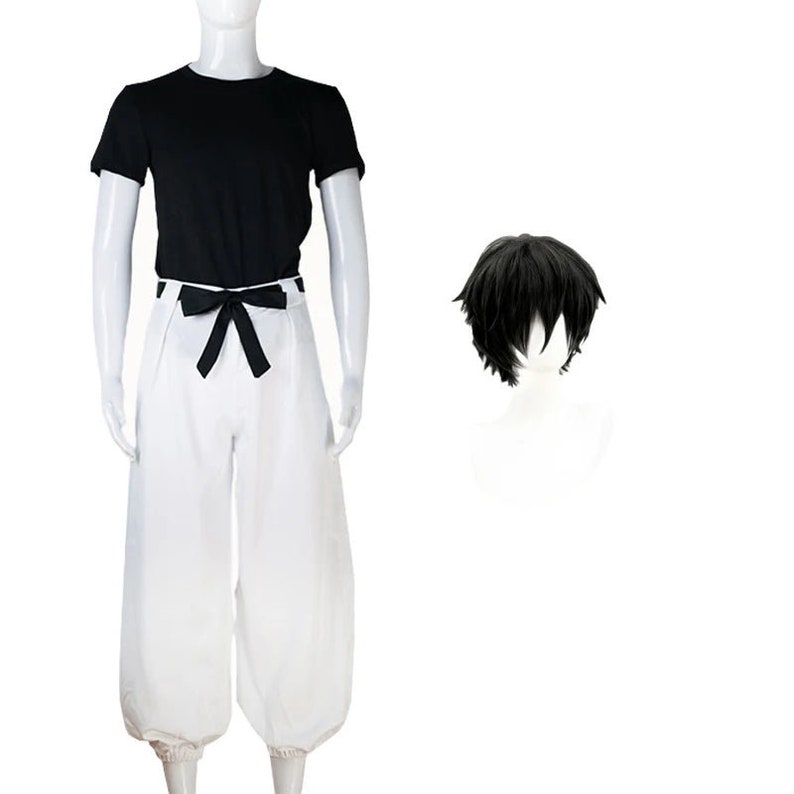 Cosplay, Toji, Cosplay, Costume, Rave, Combat, Outfit Costume and Wig