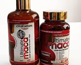 Ultimate Maca c4 Oil Serum  & Ultimate Maca