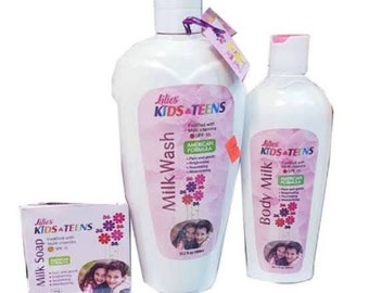 Lirios Adolescentes y Niños Leche Corporal 400ML y Loción y Jabón