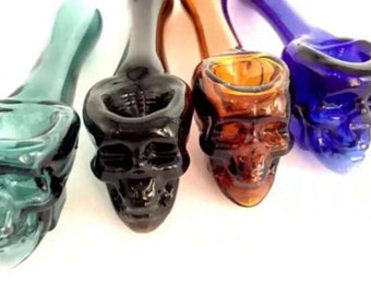 Glass Skull Fragrance Oil Burner