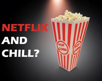 Authentic cinema style popcorn bucket-home cinema