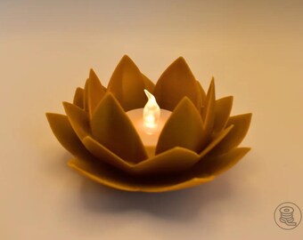 flower style tealight holders (set of 3)