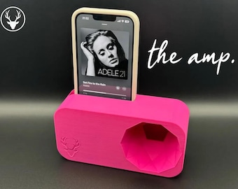 De AMP: versterkte muziekspeaker via telefoon