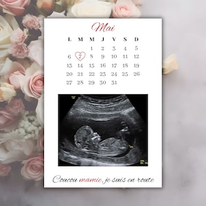 Pregnancy announcement - Announcement card - Pregnancy - Pregnancy announcement announcement card - Announcement card - Immediate download