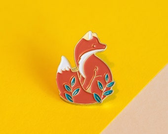 Sly Fox Emaille Pin - Schattig bosdieraccessoire