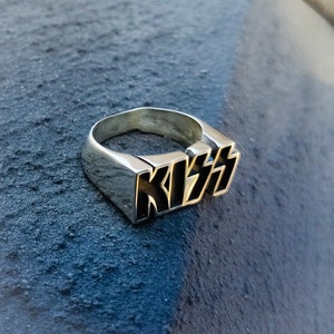 Kiss band ring Etsy France