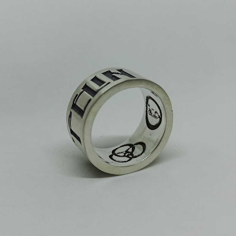 Led Zeppelin 925 Sterling Silver Ring 画像 2