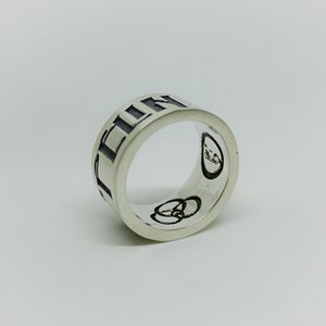 Led Zeppelin 925 Sterling Silver Ring imagen 4