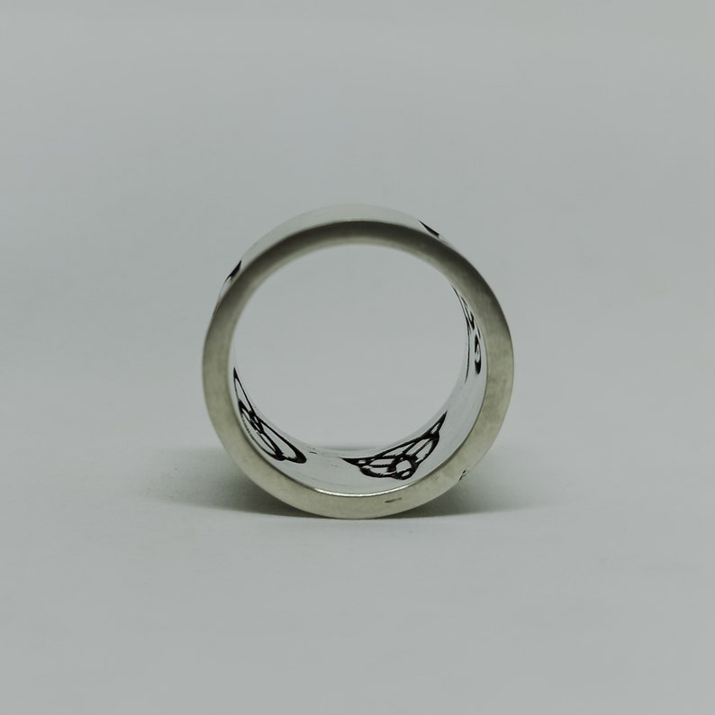 Led Zeppelin 925 Sterling Silver Ring imagen 3