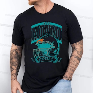 Miami Football Png, Vintage Style Football Png, Miami Fan Gift Png, Football Fan Png, Game Day Football Png, Miami Team Digital Sports Art.