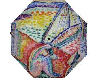 Monet Umbrella, Umbrella with Claude Monet Paintings, Designer Umbrella, Unique umbrella, Charm Umbrella, Claude Monet Accesories