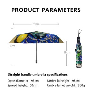 Monet Umbrella, Umbrella with Claude Monet Paintings, Designer Umbrella, Unique umbrella, Charm Umbrella, Claude Monet Accesories image 6