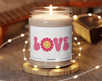 Love Scented Candle, Valentines Day Gift for Boyfriend, Candle Gift for Her, Funny Candle Gift