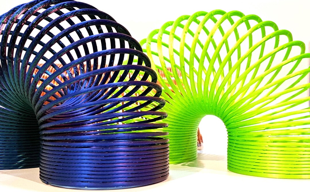 3D Printed MEGA Spring - Fidget Toy for Office Desk - Etsy Australia