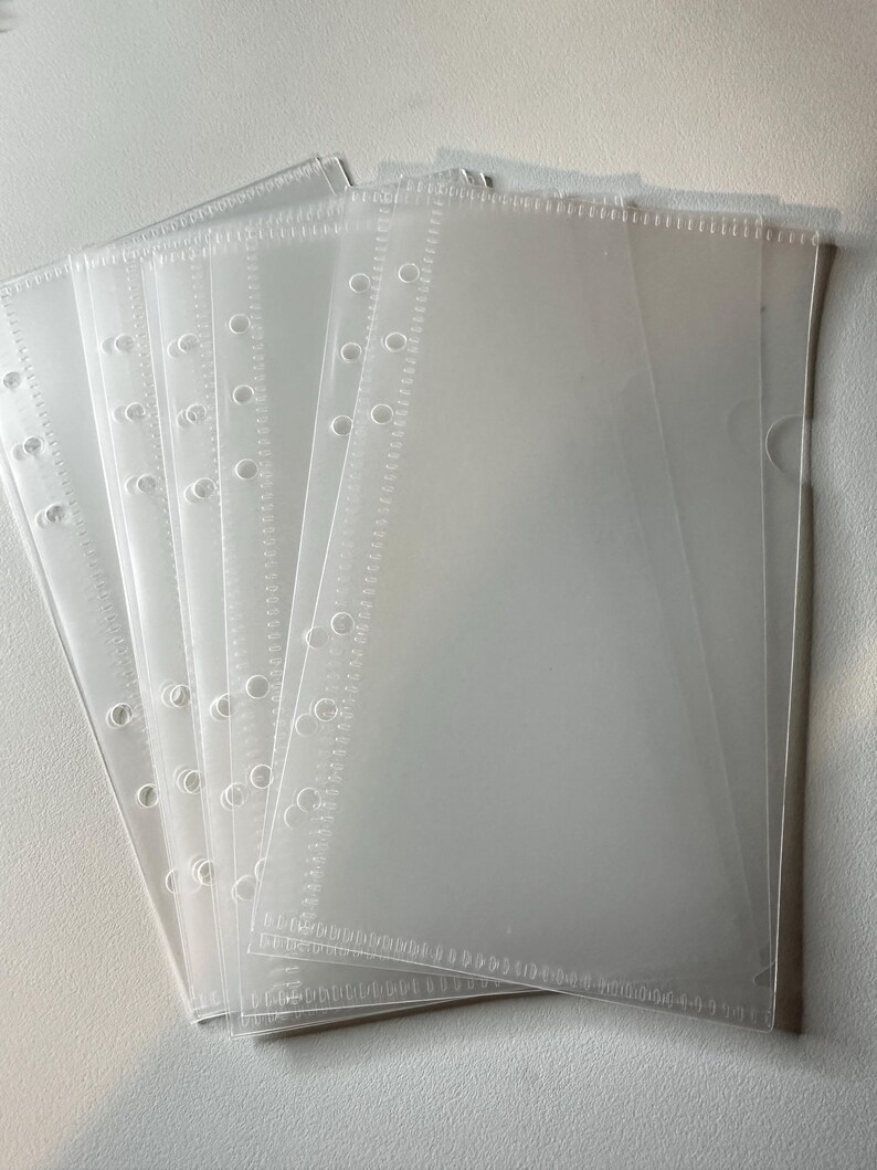 A6 Zipless Covers, Zipperless, Envelope Method, Budgeting, Accessories