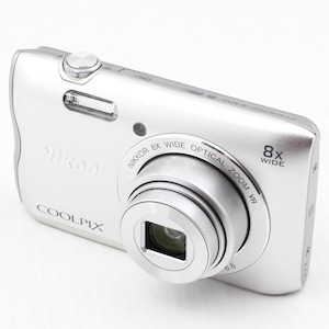Nikon Coolpix A300 Silver Y2K Digicam Point & shoot Compact Digital Camera 20.1MP 8x Optical Zoom | from Japan