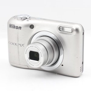 Nikon Coolpix A10 Silver Y2K Digicam Point & shoot Compact Digital Camera 16.1MP 5x Optical Zoom | from Japan
