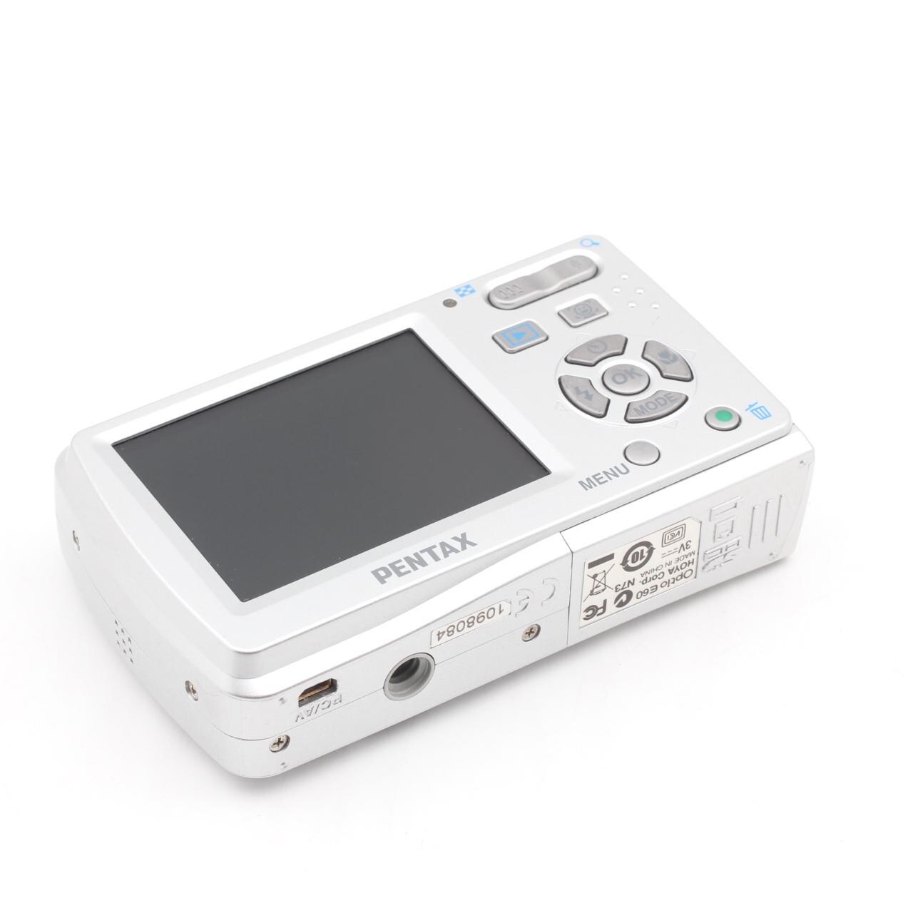 PENTAX Optio E60 シルバー Amazon | PENTAX デジタルカメラ Optio (オプティオ) E60