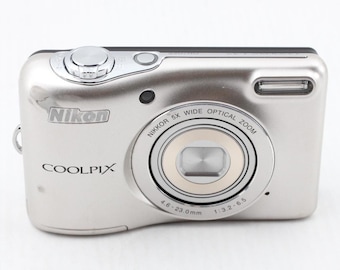 Nikon COOLPIX S3300 16.0 MP Digital Camera - Silver - Etsy UK
