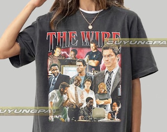 The Wire Series American crime drama television series Vintage T-Shirt, Gift For Woman and Man Unisex T-Shirt CYP3.5 FD