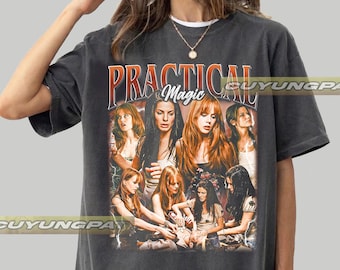 Practical Magic 1998 Fantasy Romance T-Shirt, Oversized Comfort Colors Tee