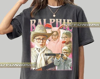 A Christmas Story Ralphie Pink Bunny Vintage  Comfort Colors T-Shirt, Gift For Woman and Man Unisex T-Shirt CYP3.5 FD